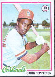 1978 Topps Baseball Cards      032      Garry Templeton